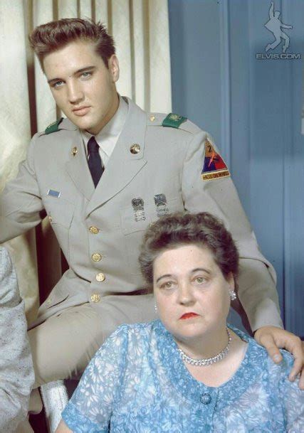 18 Rare Photos of Elvis and His Mum for Mothers Day